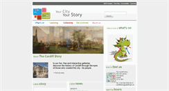 Desktop Screenshot of cardiffstory.com